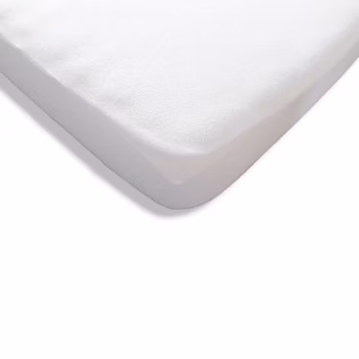 Protège-matelas imperméable en coton et PVC bonnets 30 cm 80x190cm