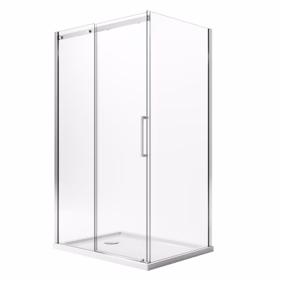 Cabine de douche 70x150CM H200 Verre Transparent 8mm Gauche avec Easy-Clean mod. Prime Duo 1 Porte