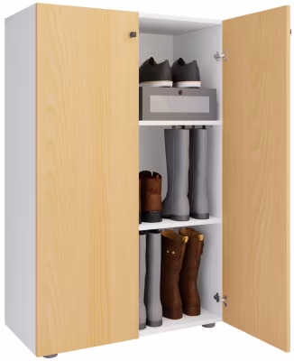 Holz Schuhschrank Schuhregal Lona 3