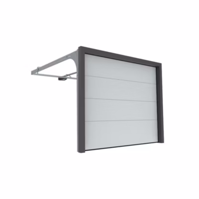 Porte Sectionnelle Manuelle StandardLine Linteau 100mm Lisse Blanc Ral 9016 L2250xH2125 4M