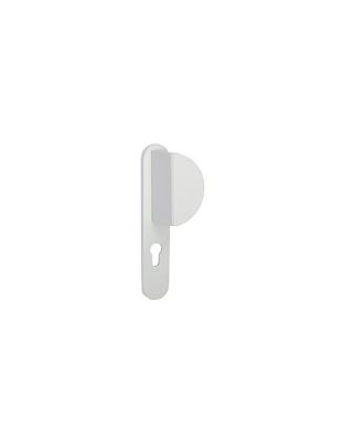 Poignée de porte palière Chantilly, pour serrure Tribando, blanc – THIRARD