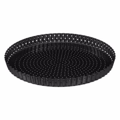 Plat à tarte perforé fond amovible 32cm – 5Five
