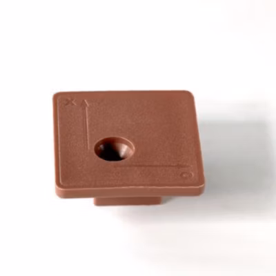 800 agrafes pvc 35×30 mm pour fixation sol extérieur