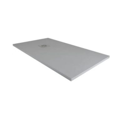 Receveur de Douche 80X115 cm Ligne Vulcano Fin Gris foncé Ral 7005 en Résine Synthétique et Poudre de Marbre  – FRASCIO