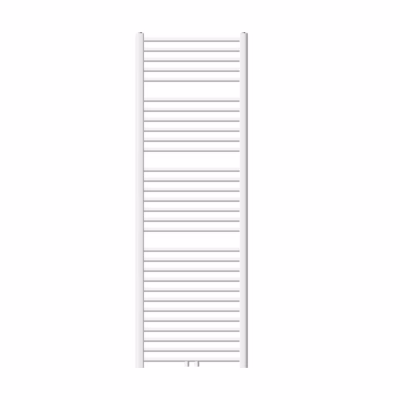 Radiateur de Salle de Bain Design Sahara, 600 x 1800 mm, Blanc, Forme Droit