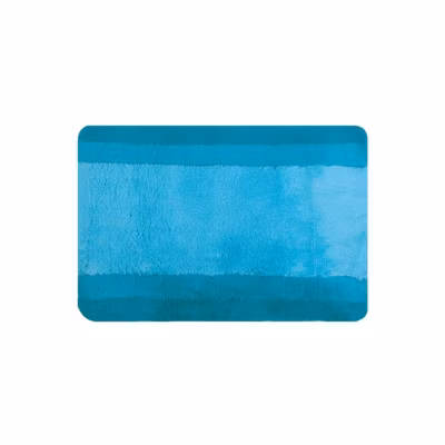 Tapis de bain Polyester BALANCE 70x120cm Bleu Turquoise Spirella