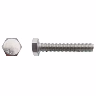 100 Vis Métaux Tête Hexagonale F/Total 10 x 50 mm – DIN 933 – Inox A2 – D-Work