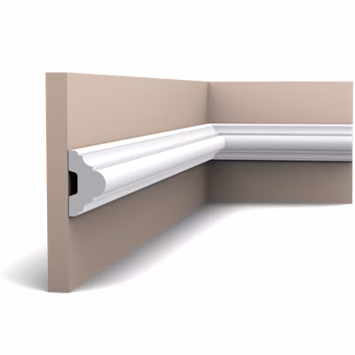 Cimaise murale douces volutes – Orac Decor – L200xp2.9xH5cm – P4020