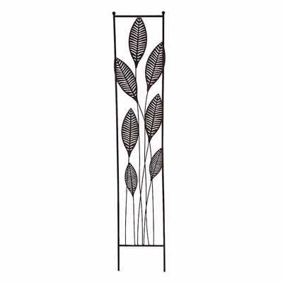 Treillage jardin fer Fougères 126x23cm