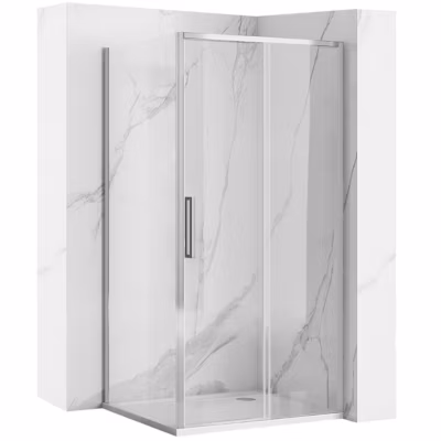 Cabine de douche REA Rapid Slide Chrom 110×80