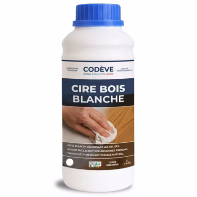 Cire Bois Blanche – 1 L   – Codeve Bois
