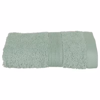 Serviette de toilette 50 x 90 cm Couleur moderne celadon