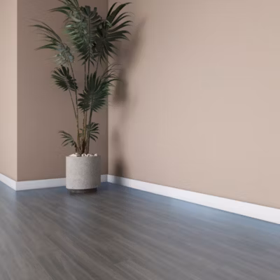 Lot de 24 plinthes Coevorden 195 x 7 cm blanc neu.haus
