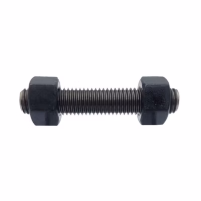 20 Filets et 2 Ecrous Montés D. 22 x 180 mm – ASTM A193 et ASTM A194 – Brut – D-Work