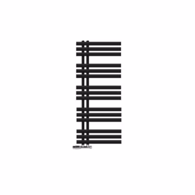 Radiateur Iron EM sèche-serviettes salle de bain en acier noir mat 500×1200 mm