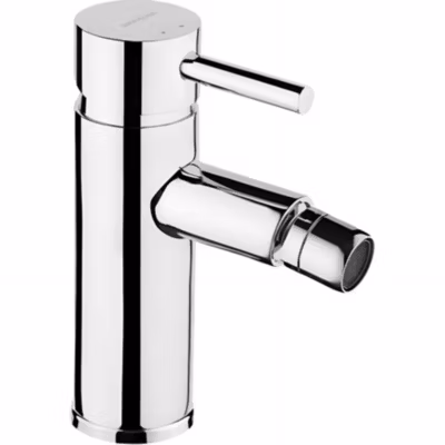 Mitigeur pour bidet à mousseur orientable SANINDUSA Alfa New Icone chromé livré avec fixation 2 flexibles