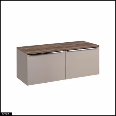 Meubles sous vasque – 120 cm – avec Plan – BOLD TAUPE