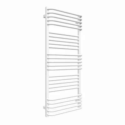 Sèche-serviette mixte blanc de 1580mm de haut et 500mm de large – 946 Watt – POL1580/500SOAZ8B