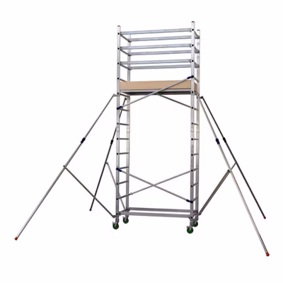Echafaudage domestique roulant – Hauteur de travail maximale de 4.80m – AL410