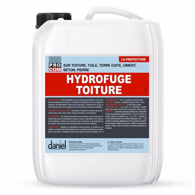 Hydrofuge toiture incolore, imperméabilisant toiture tuile, terre cuite, béton, ciment, pierre Defender – PROCOM-1-Incolore