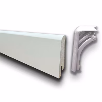 – Panneau incliné en fibres de bois 60×15 SKU-6064 blanc