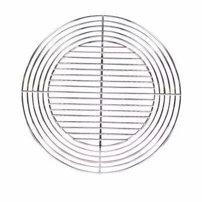Grille Acier Pour Barbecue Charbon – Cook&rsquo;in Garden – Grille recoupable ronde – 55 cm
