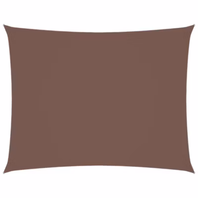 vidaXL Voile de parasol Tissu Oxford rectangulaire 2×3,5 m Marron