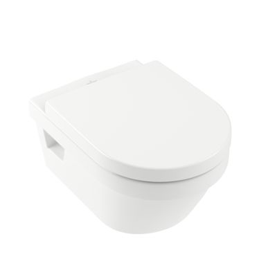 Cuvette WC suspendu sans bride VILLEROY & BOCH Architectura avec abattant