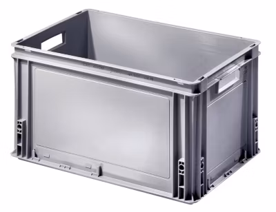Caisse manutention Athena 600x400x220mm pleine – SETAM – 2G6422B