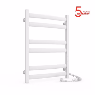 Sèche-serviettes électrique ATLANT 500×700 avec minuterie ECO, 160W, Blanc