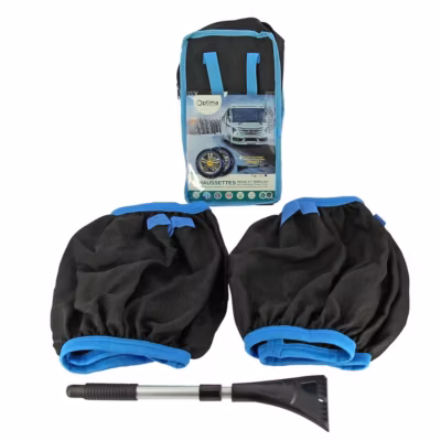 Chausettes à neige Taille L + Grattoir téléscopique offert OPTIMA