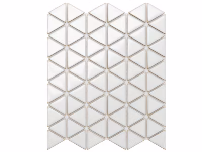 Mosaïque sur résille pour salle de bain et cuisine en céramique 26.3 cm x 30.3 cm- Triangular blanket