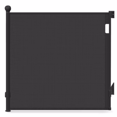 Barriere de securite retractable HAUTE 180x96cm noir VOUNOT