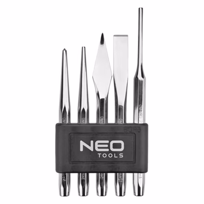 Jeu De Poinçon, Burins Et Chasse-goupilles Neo Tools 33-060