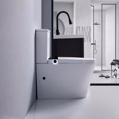 WC JAPONAIS  EN CERAMIQUE – T5  WALL HUNG SUR PIEDS