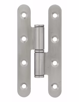 Paumelle de Paris porte d&rsquo;entrée / d&rsquo;intérieur, 110x55x2.5mm, inox, droite – THIRARD
