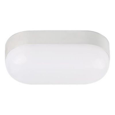 Hublot LED ovale blanc 8W IP65 4200K