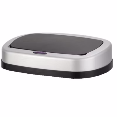 Couvercle de poubelle automatique MAJESTIC SILVERY