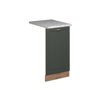 Vicco Façade de lave-vaisselle Vert Or Campagne 45cm , PT Marbre