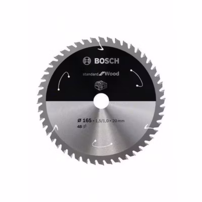 Bosch Lame de scie circulaire Standard for Wood 165 mm 48 dents 2608837687