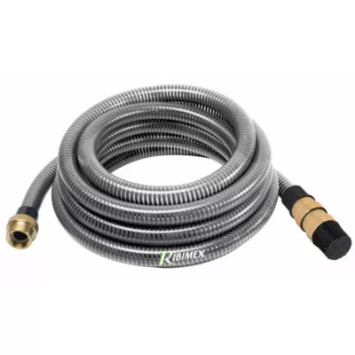 Kit tuyau aspiration 7m raccords laiton diamètre 25