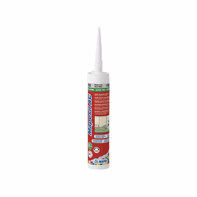 Mastic silicone MAPESIL AC – Coloris: 999 Transparent