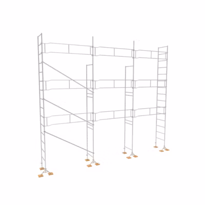 Lot échafaudage de maçon M49 Medium Plus 80 m²  Tubesca Comabi