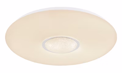 Plafonnier métal blanc, LED SULLY