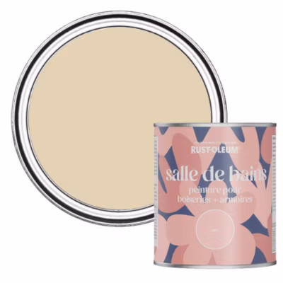 Peinture Beige pour Boiseries de Salle de Bains, Mate – RUST-OLEUM – Sandhaven 750ml