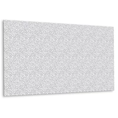Panneau autocollant Tulup 100×50 cm Mosaïque grise 1 pcs