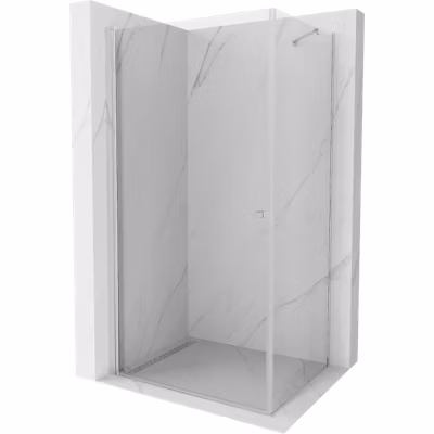 Mexen Pretoria cabine de douche pivotante 100 x 70 cm, transparent, chrome – 852-100-070-01-00