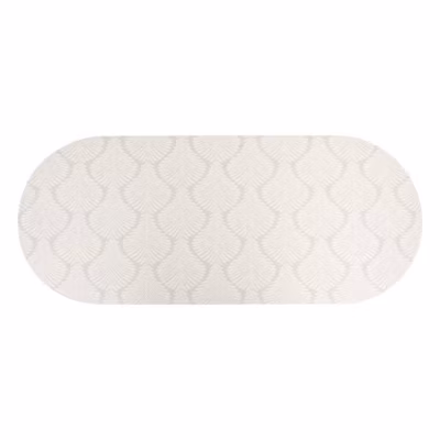 Tapis diatomite anti-dérapant L120cm oval – Beige- 5five