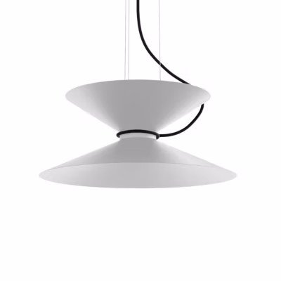 LUMICOM – YOYO Suspension, 2xGX53, max 8W, métal, blanc mat, D.40cm