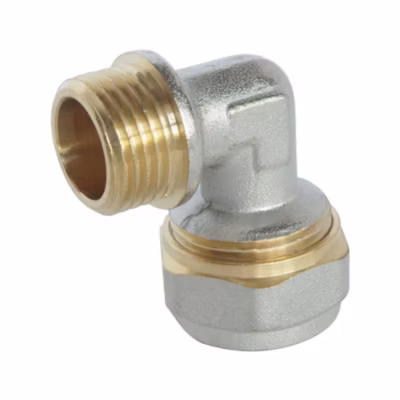 Somatherm For You – Coude à visser pour tube Multicouche  diam 20  – Mâle 20/27